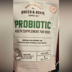 Probiotic Health Supplement for Dogs - White